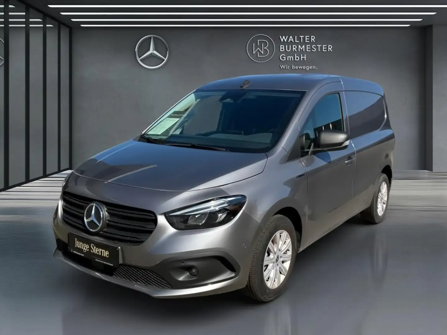 Mercedes-Benz Citan e  Kasten PRO  5 Jahre JS Garantie+MBUX+++ Grau - 1