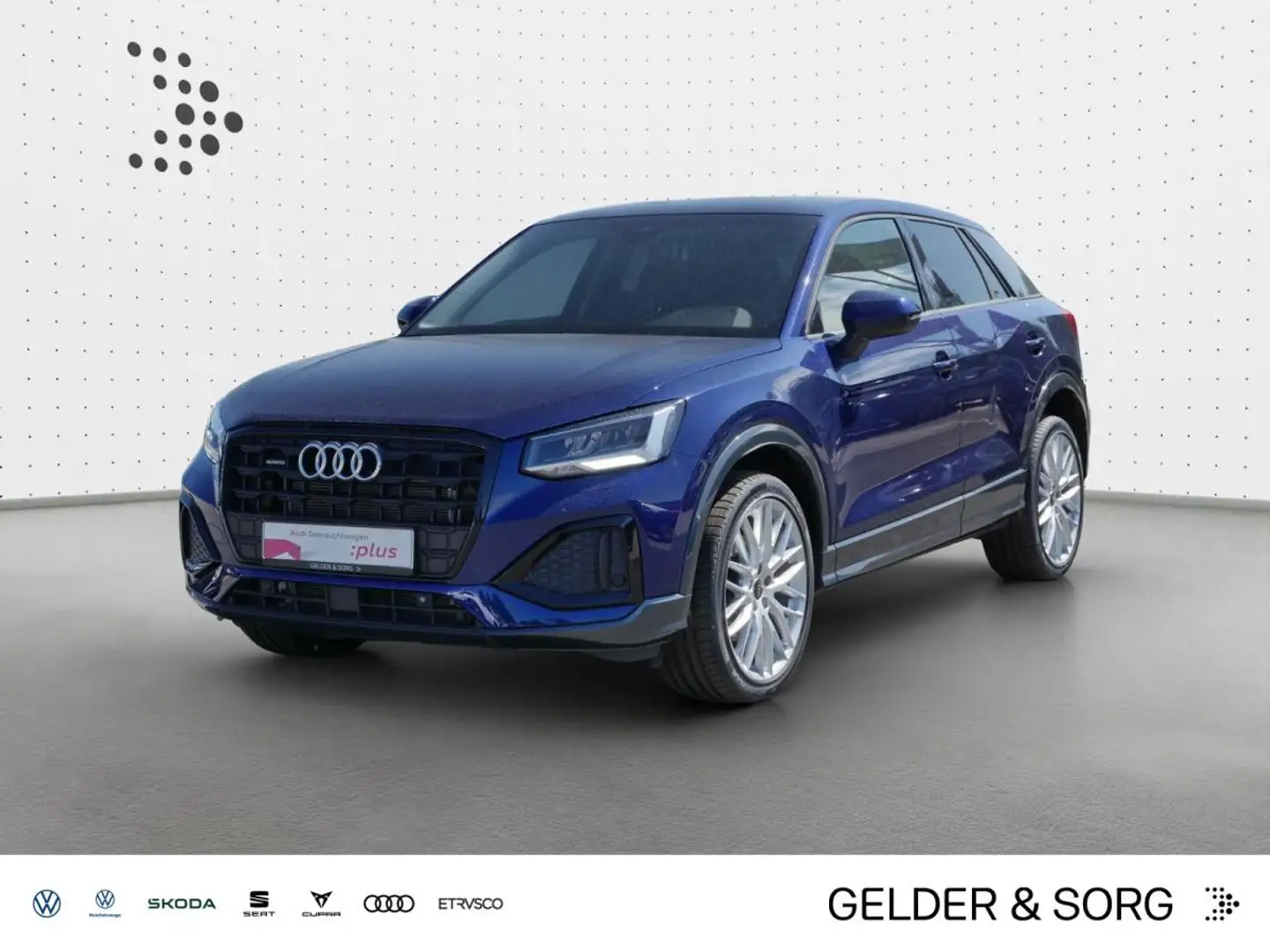 Audi Q2 Advanced 35 TDI qu Winterräder*AHK*Interface Blau - 1