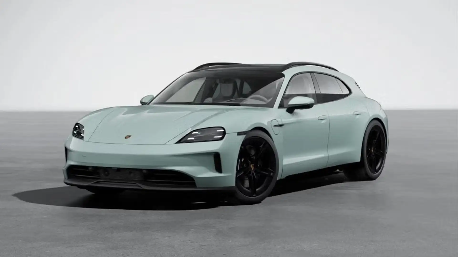 Porsche Taycan 4S Sport Turismo Performancebatterie+ Grün - 1