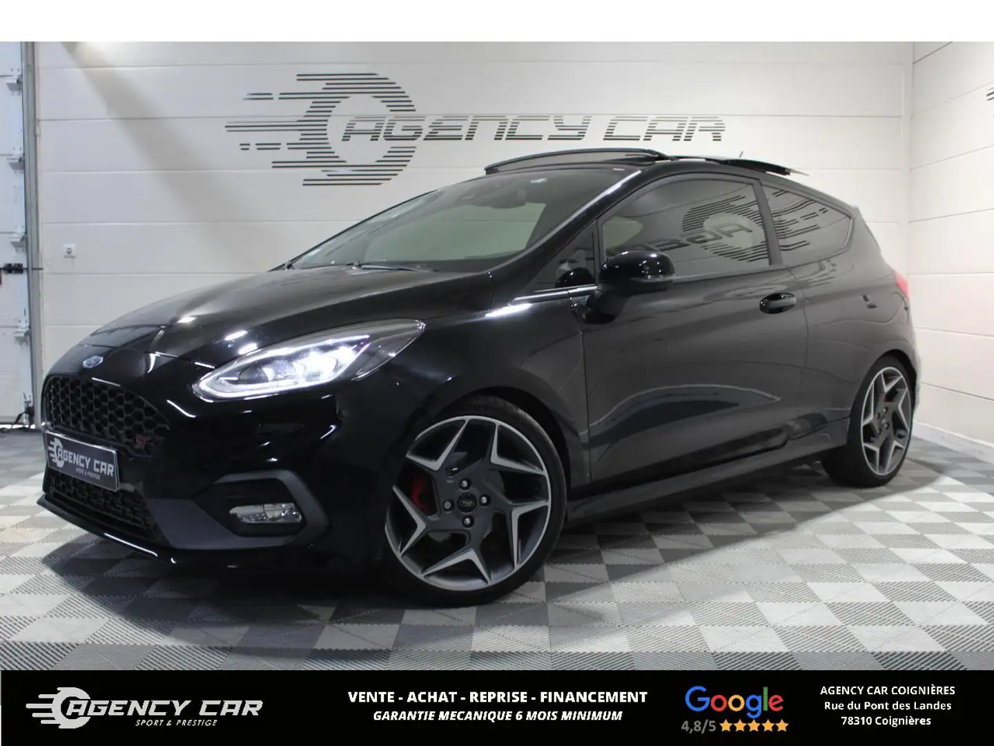 Ford Fiesta Fiesta ST Plus 200 CV - Toit ouvrant -  recaro - D Noir - 2