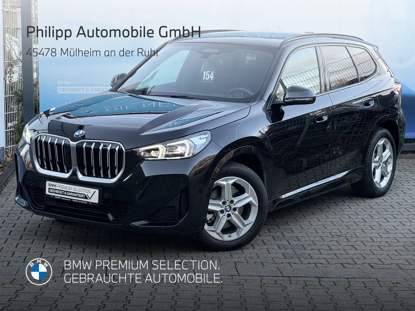 BMW X1 sDrive20i M Sport PANO HUD h&k DA-Prof PA+ Schwarz - 1