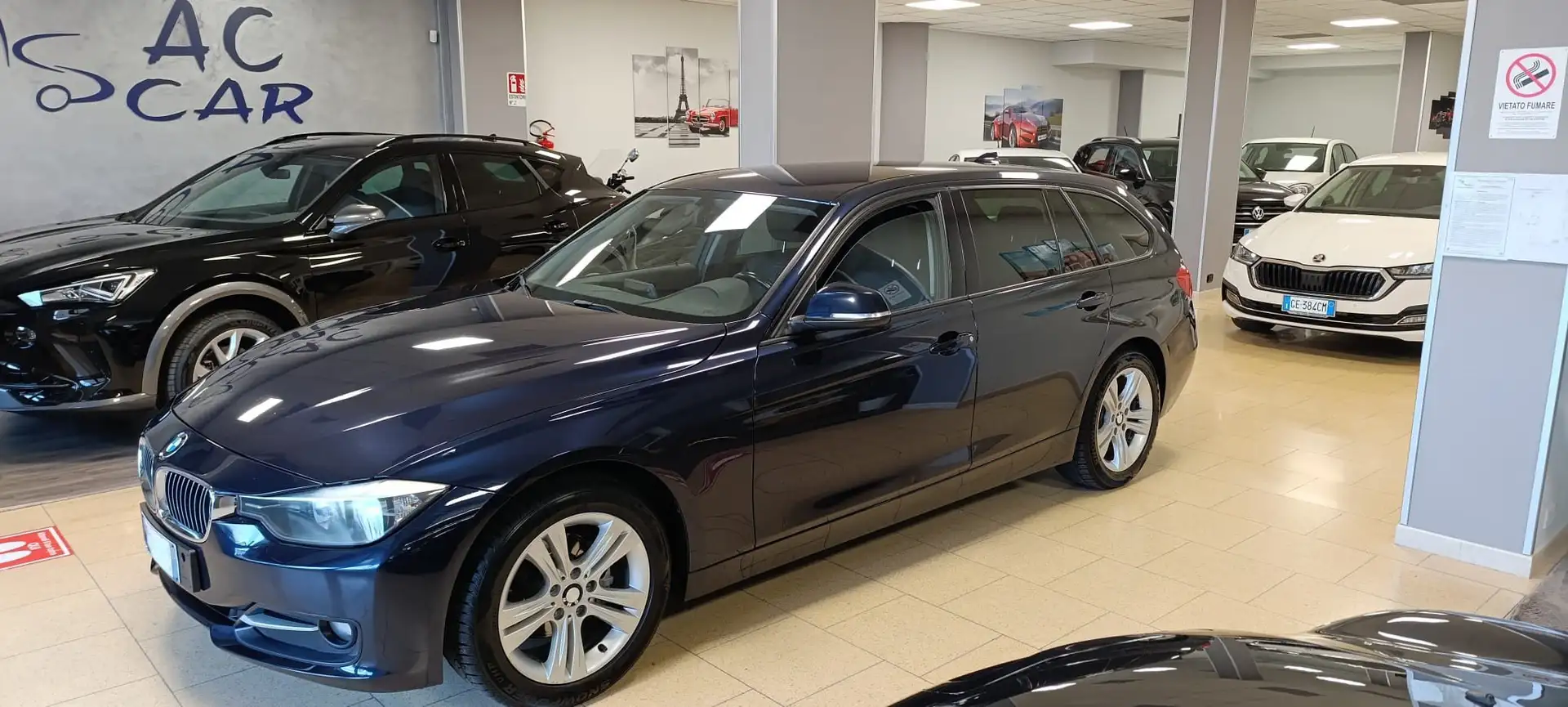 BMW 316 Serie 3 F31 2012 Touring 316d Touring Sport Nero - 1