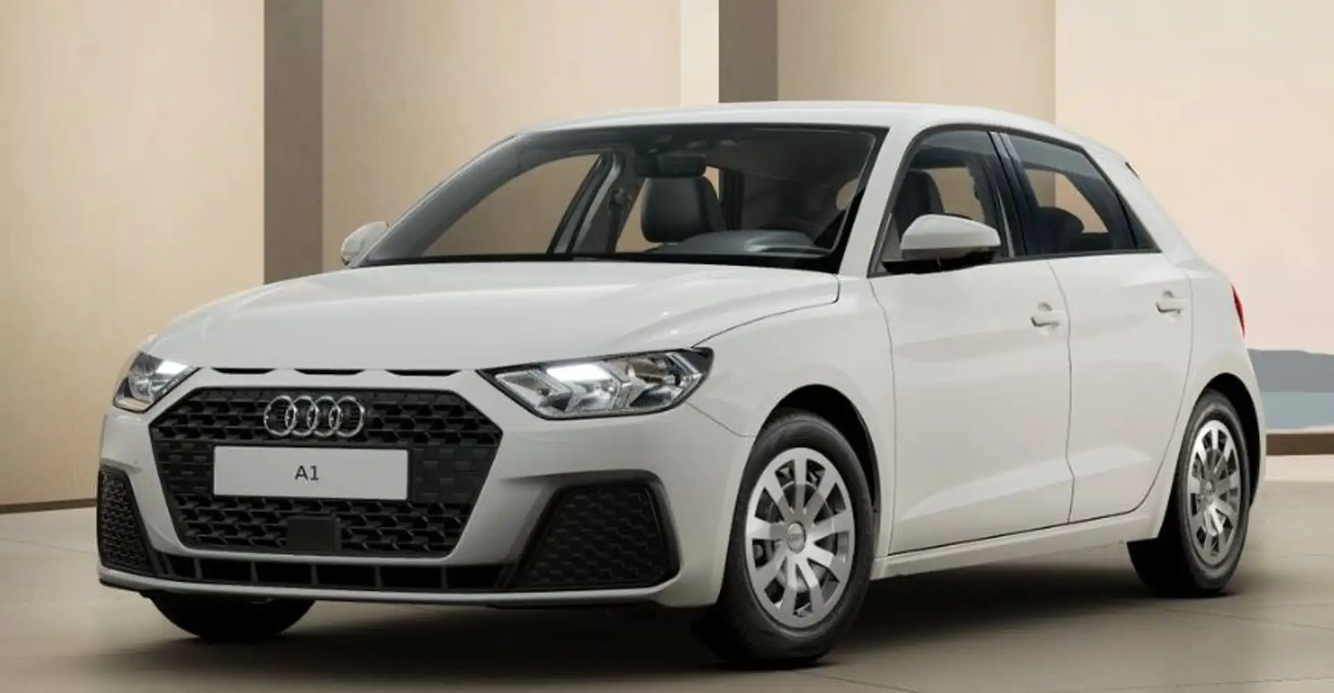 Audi A1 30 TFSI Sportback PDC hinten, MMI Radio plus usw. Weiß - 1
