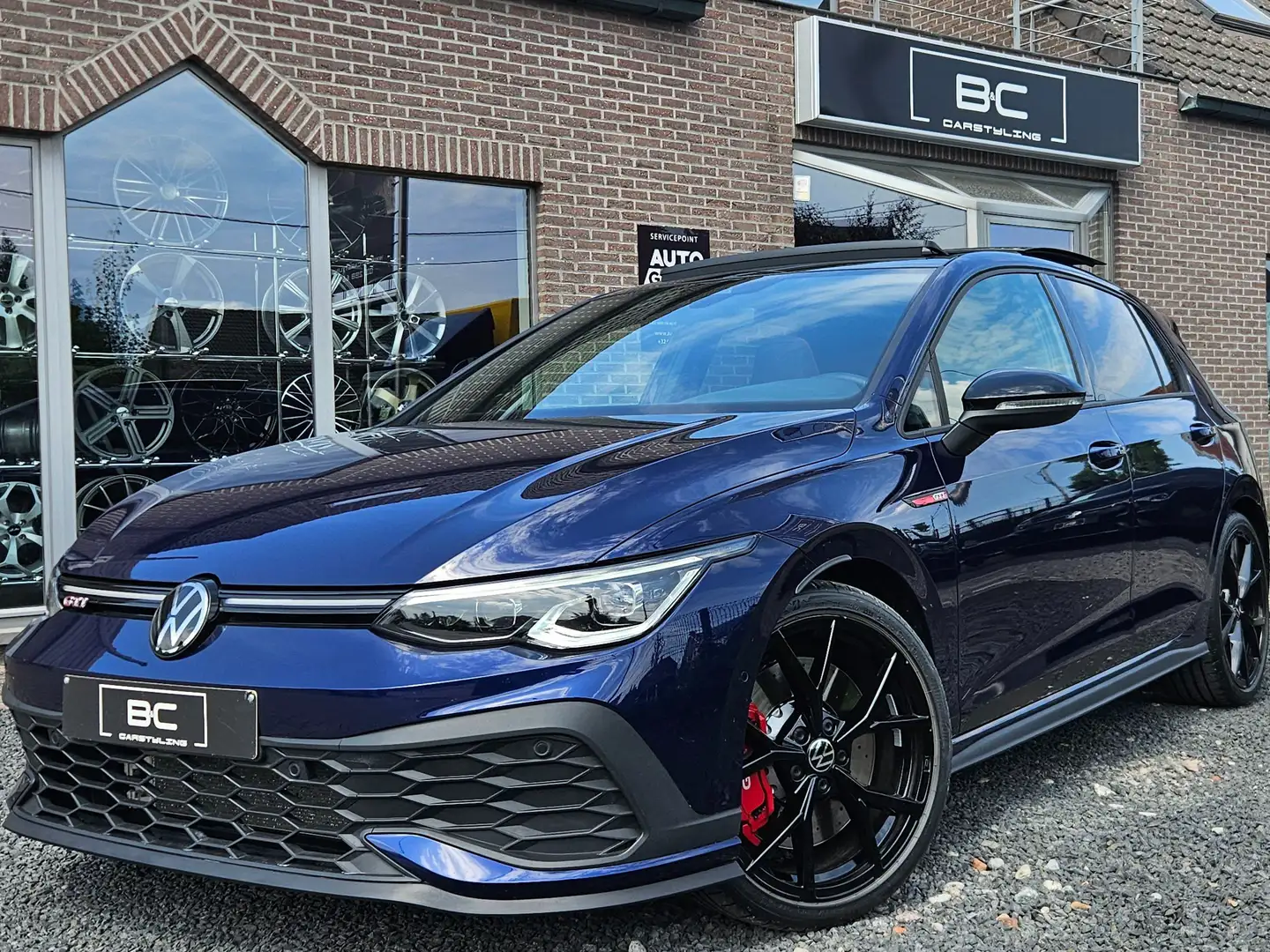Volkswagen Golf GTI Clubsport Blackstyle, Pano, Matrix, .... Blauw - 1