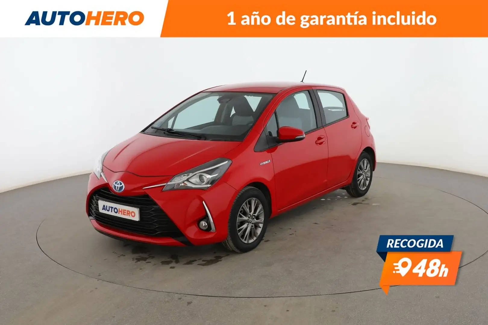 Toyota Yaris 1.5 Hybrid Active Rojo - 1