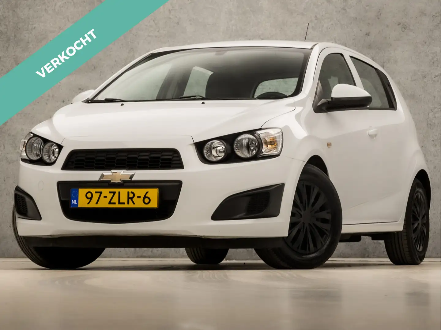 Chevrolet Aveo 1.2 LS Sport (AIRCO, CRUISE, SPORTSTOELEN, ELEK RA Bílá - 1