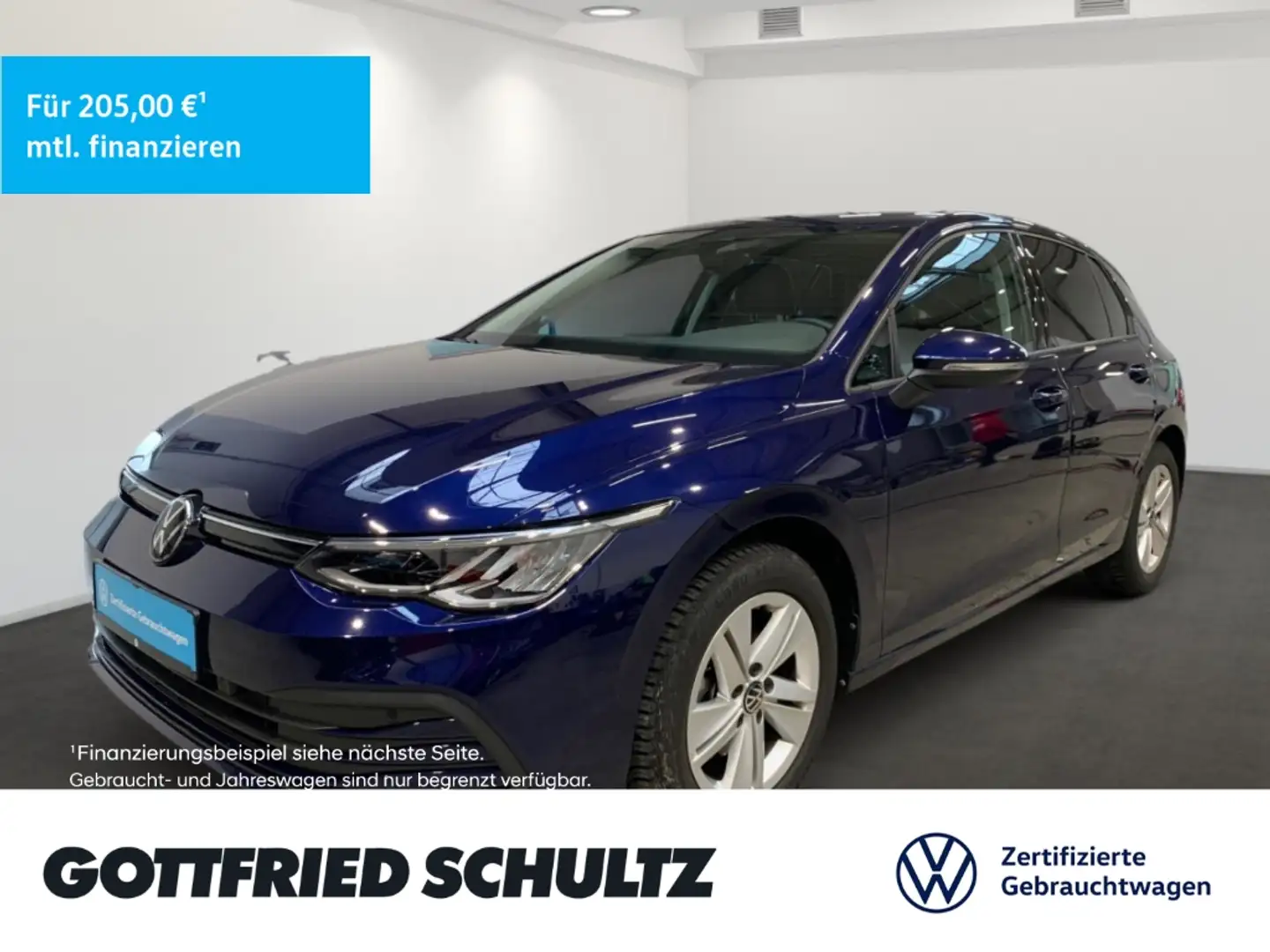 Volkswagen Golf VIII LIFE TDI DSG SITZHEIZUNG NAVI LED EINPARKHILF Blau - 1