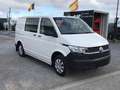 Volkswagen T6.1 Transporter 20tdi dubbel/cabine 6plaatsen 2023 68000km 22950e Weiß - thumbnail 1