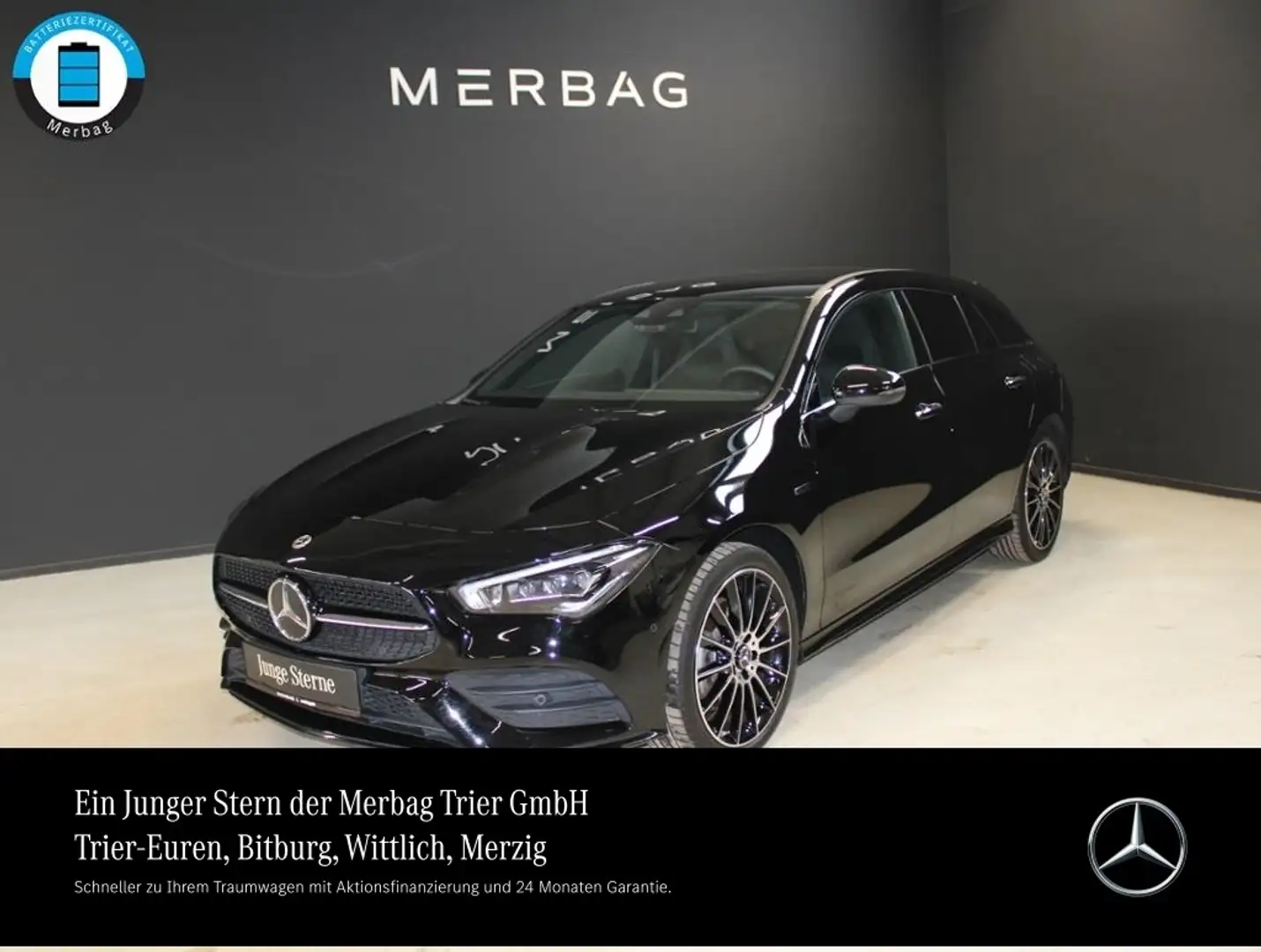 Mercedes-Benz CLA 250 e SB *AMG Night AHK Multibeam Schwarz - 1