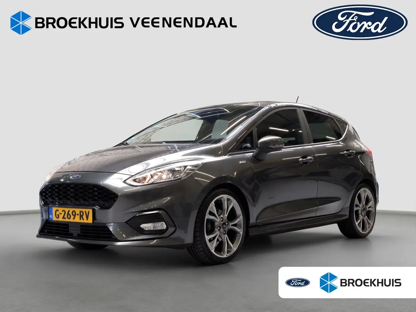 Ford Fiesta 1.0 EcoBoost ST-Line | Winter Pack | 18 inch | Cru Gris - 1