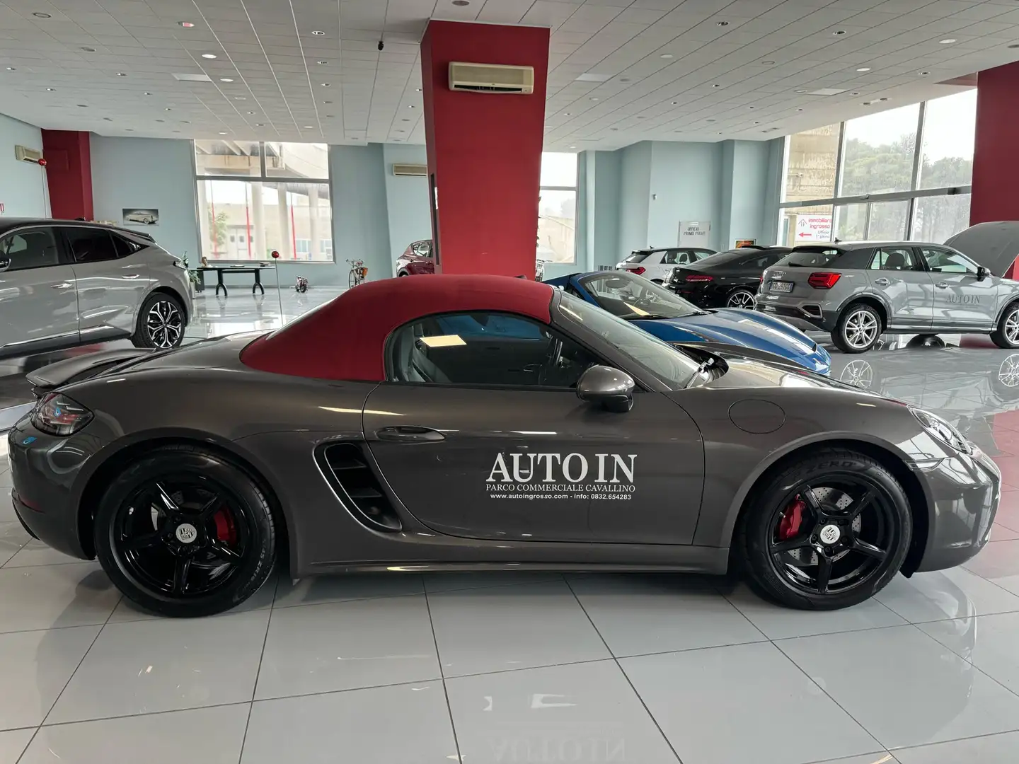 Porsche Boxster 718 2.0 300cv pdk  CON IVA COME NUOVA Grigio - 2