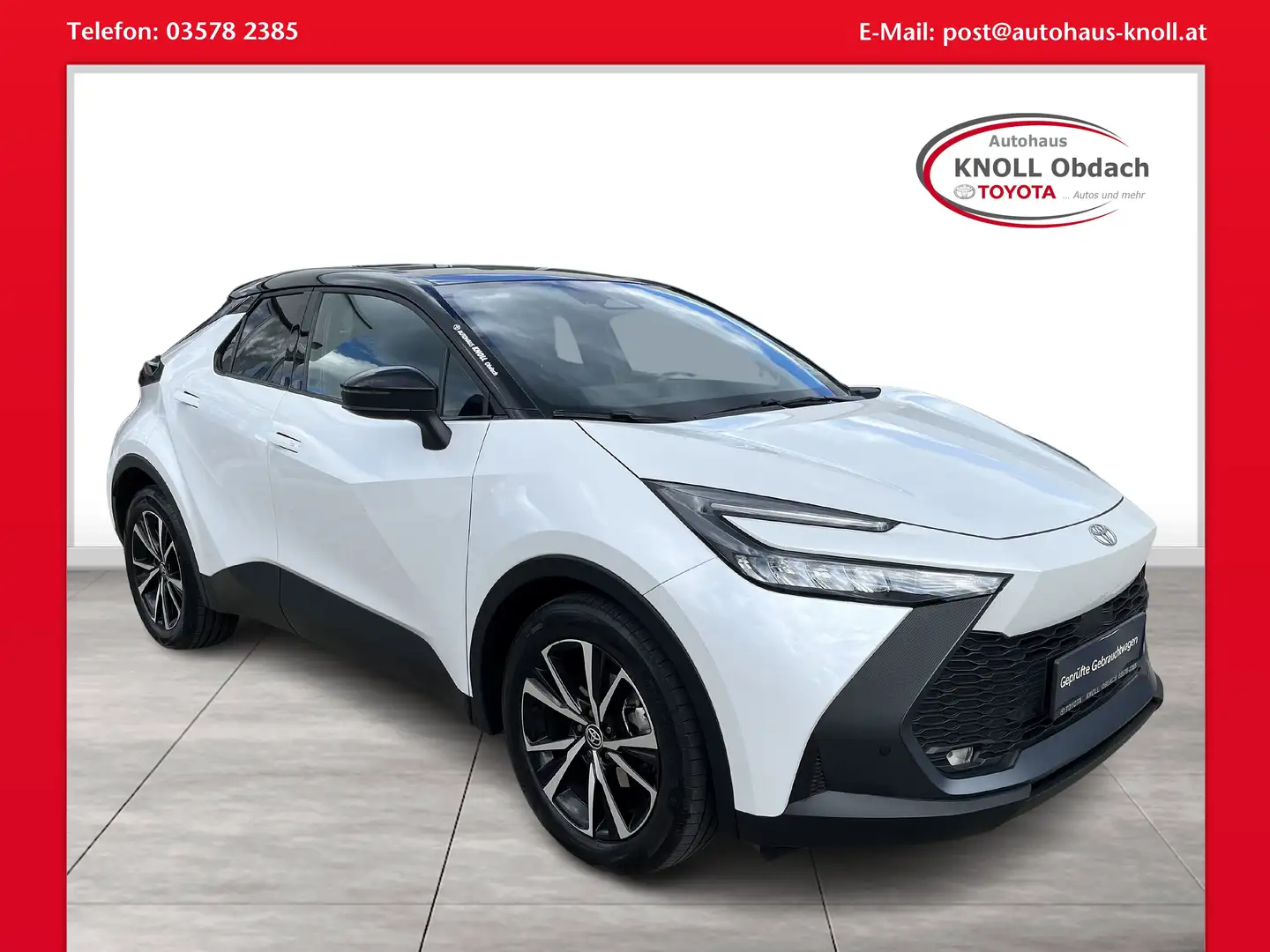 Toyota C-HR Hybrid FWD Active Drive Blanc - 1