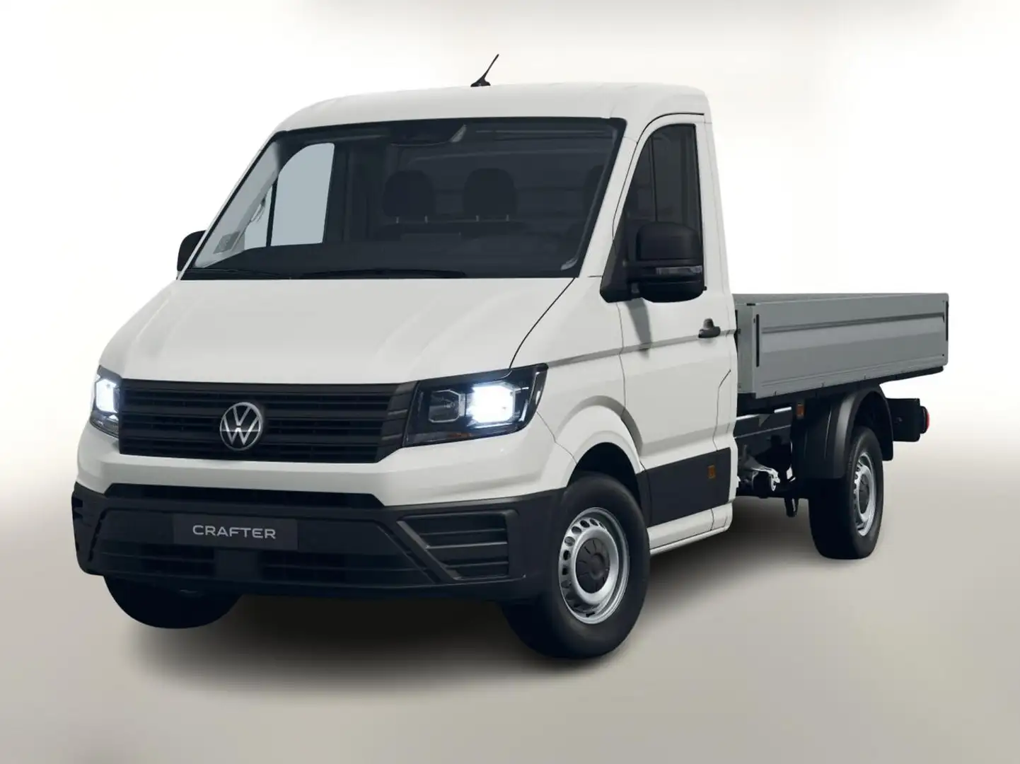Volkswagen Crafter Pritsche 35 2.0 TDI 140 3S Temp PDC AppC 103 kW... Weiß - 1