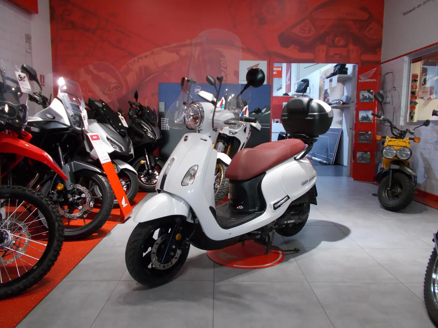 SYM Fiddle 50 i Wit - 2