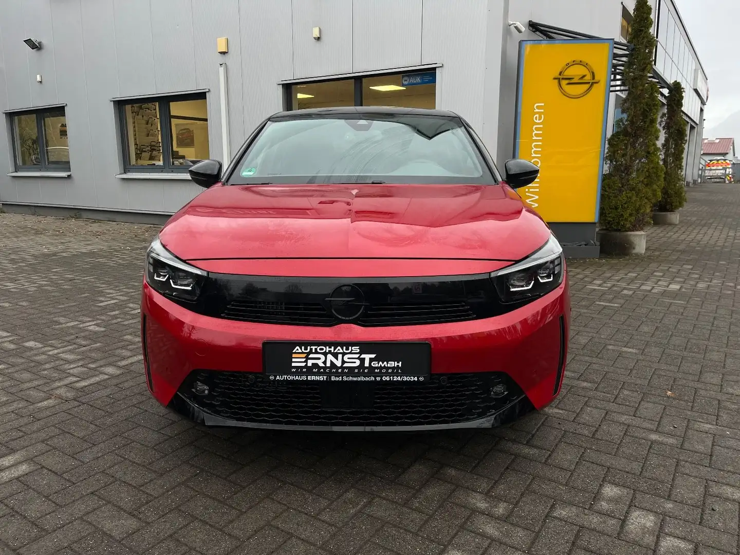 Opel Corsa F GS rot *KAMERA*PDC*SHZ*LHZ*KLIMA* Rouge - 1