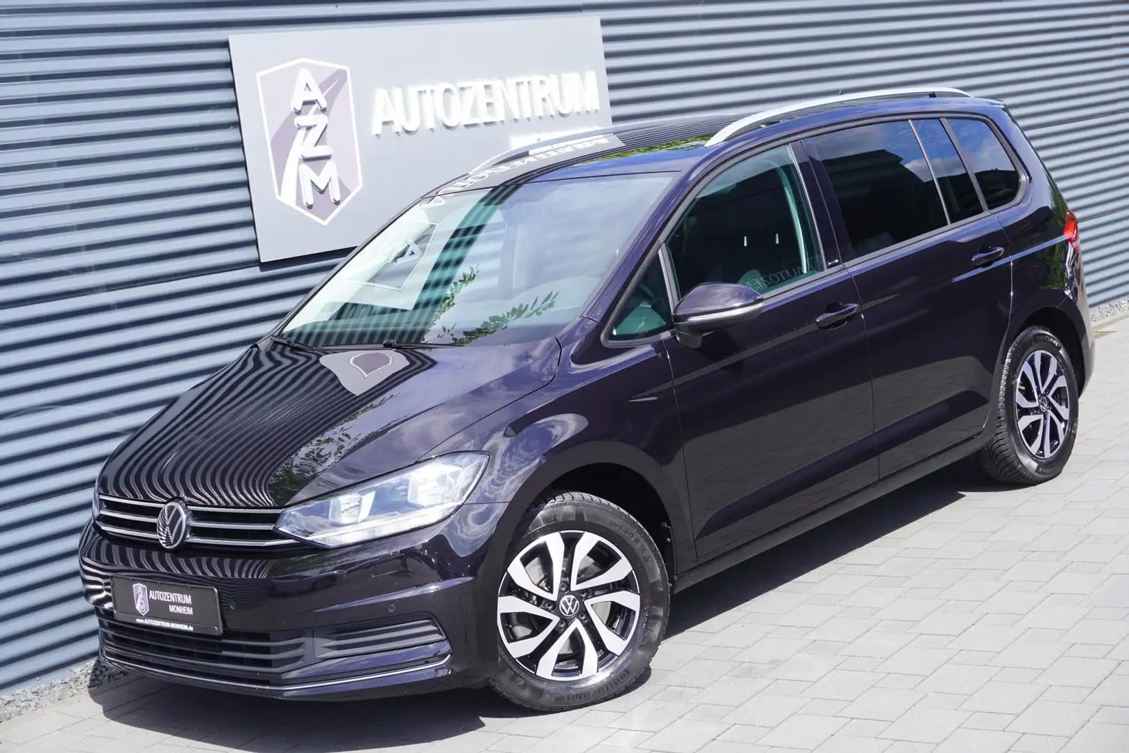 Volkswagen Touran 1.5 TSI DSG|7-SITZER|APPLE|NAVI|ACC|PDC| Schwarz - 1