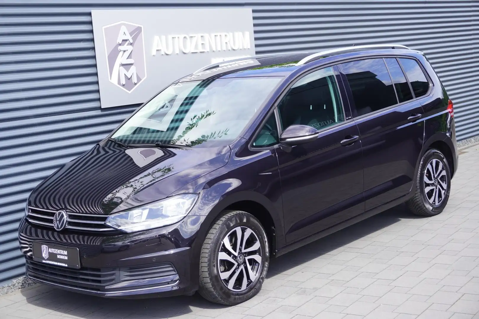 Volkswagen Touran 1.5 TSI DSG|7-SITZER|APPLE|NAVI|ACC|PDC| Schwarz - 2