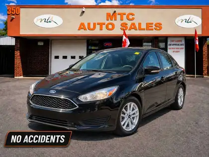 Black 2017 Ford Focus Hatchback Front-Wheel Drive Automatic