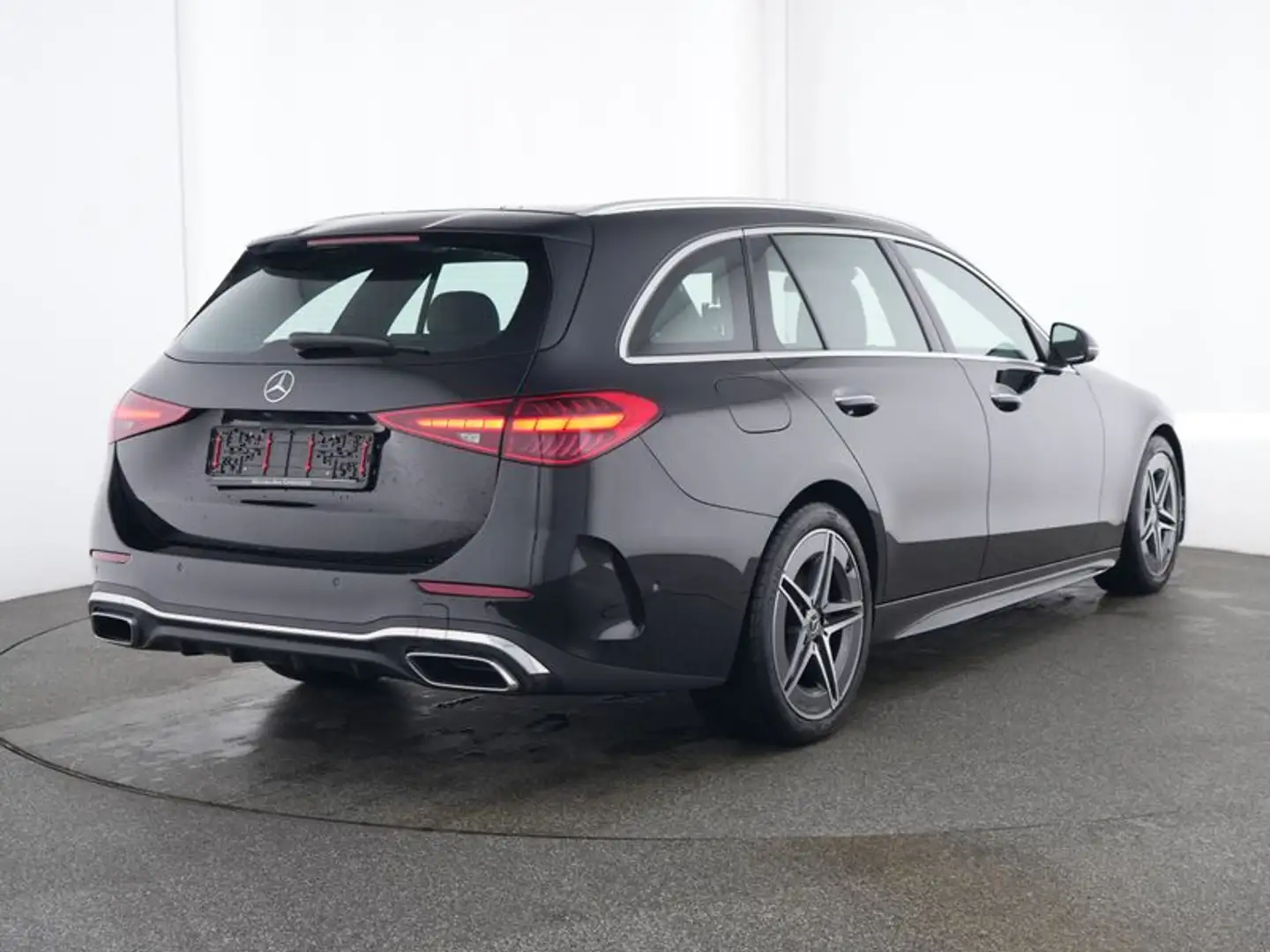 Mercedes-Benz C 180 T AMG/Edition/LED/360°K/Distronic/Memory-P Schwarz - 2