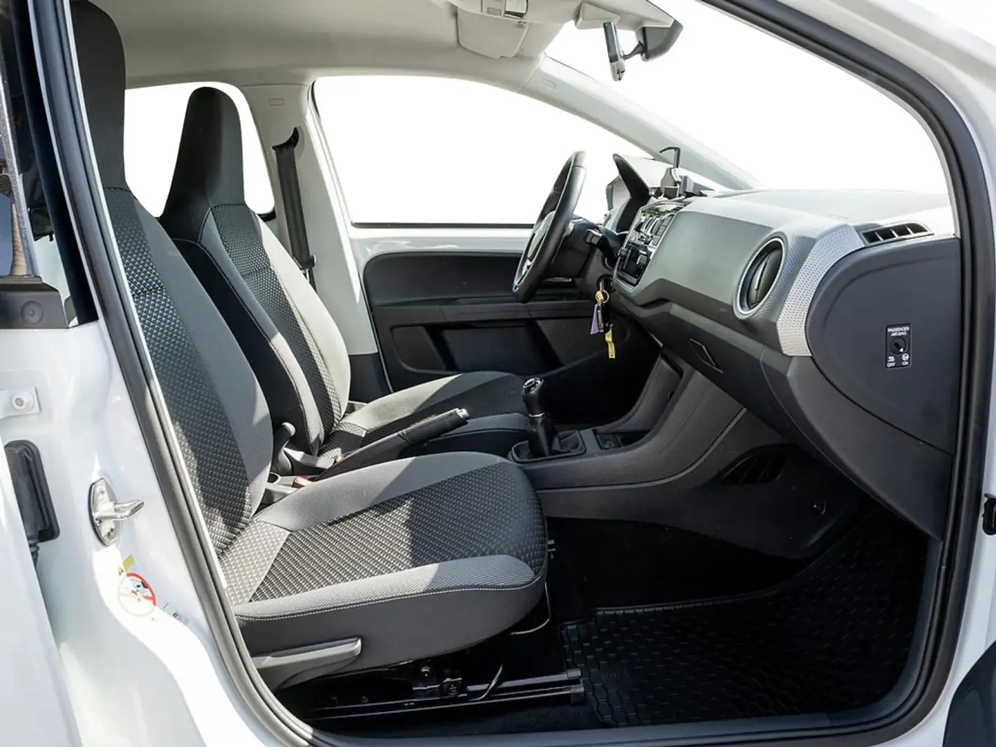 Volkswagen up! 1.0 Active KLIMA SHZ ALU KAM TEMPOMAT Weiß - 2