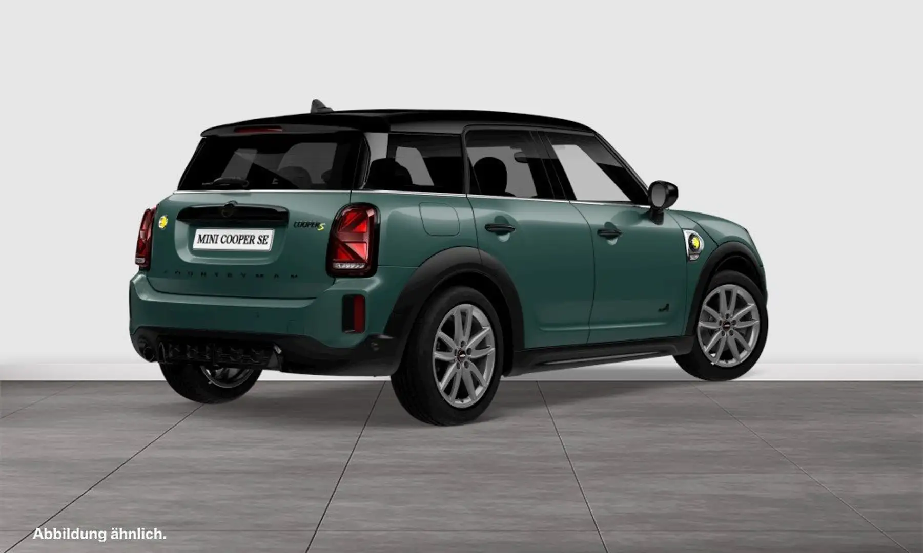 MINI Cooper SE Countryman Cooper SE ALL4 JCW Trim Aut Nav LED Pano h&k 18" Grün - 2