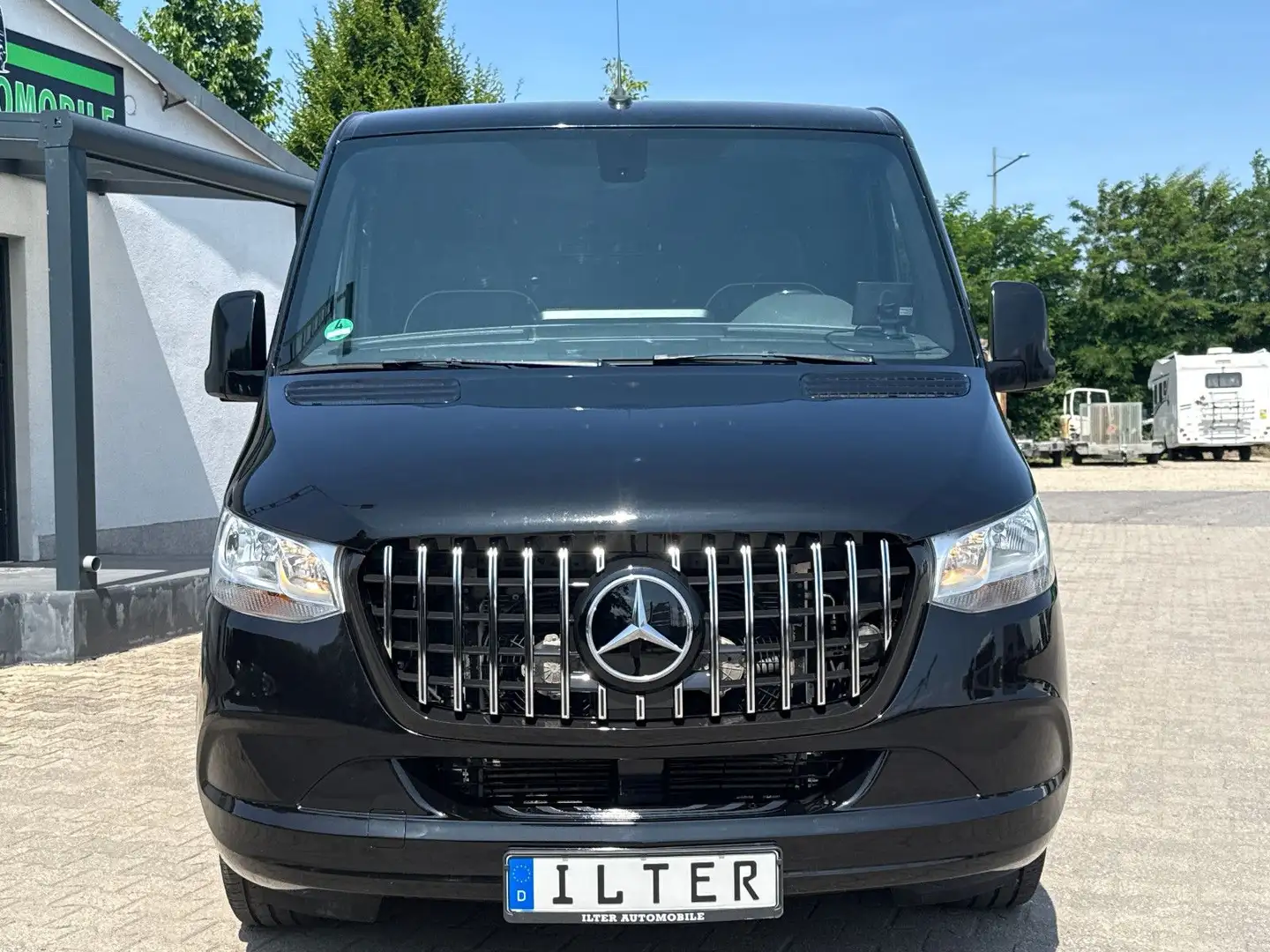 Mercedes-Benz Sprinter 316 CDI Tourismus VIP 8+1 TV Fondklima Zwart - 2