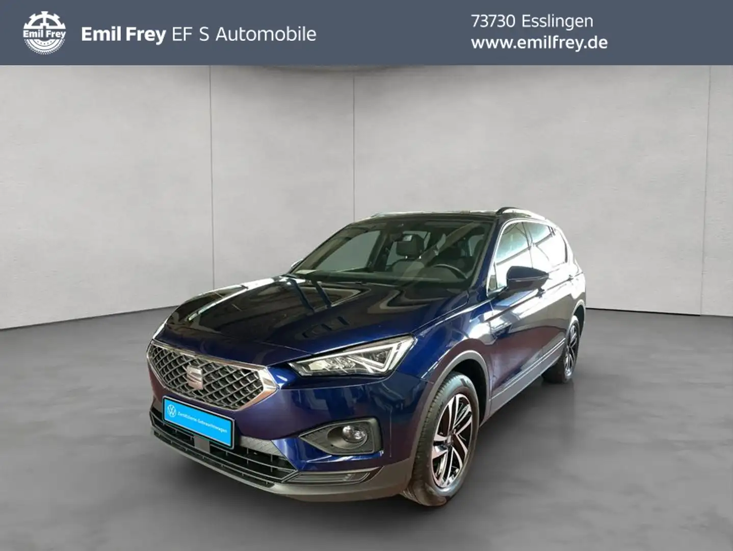 SEAT Tarraco 2.0 TDI SCR AHK Pano Navi Blau - 1
