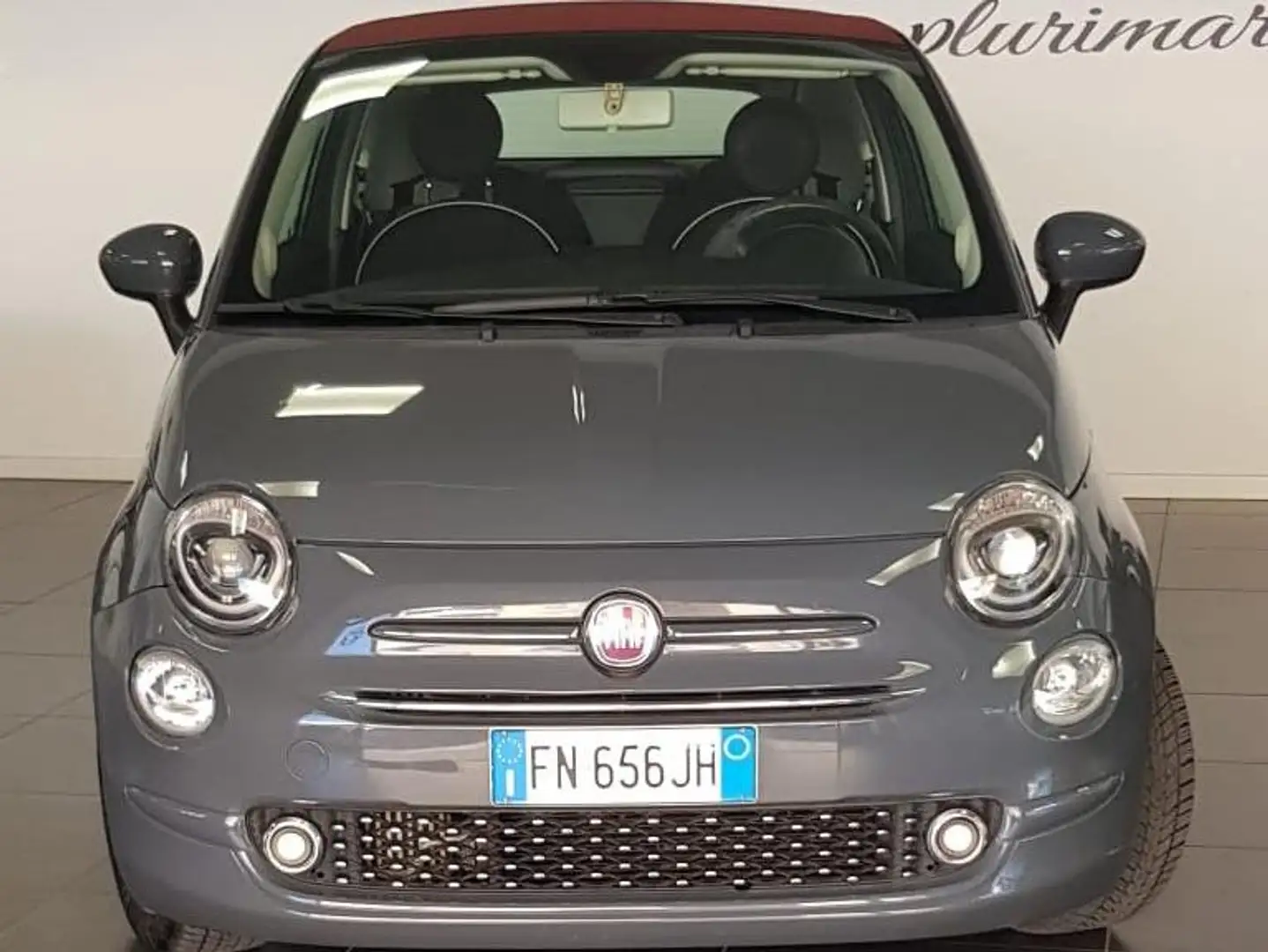 Fiat 500C 500C III 2015 1.3 mjt Lounge 95cv my18 Gris - 2