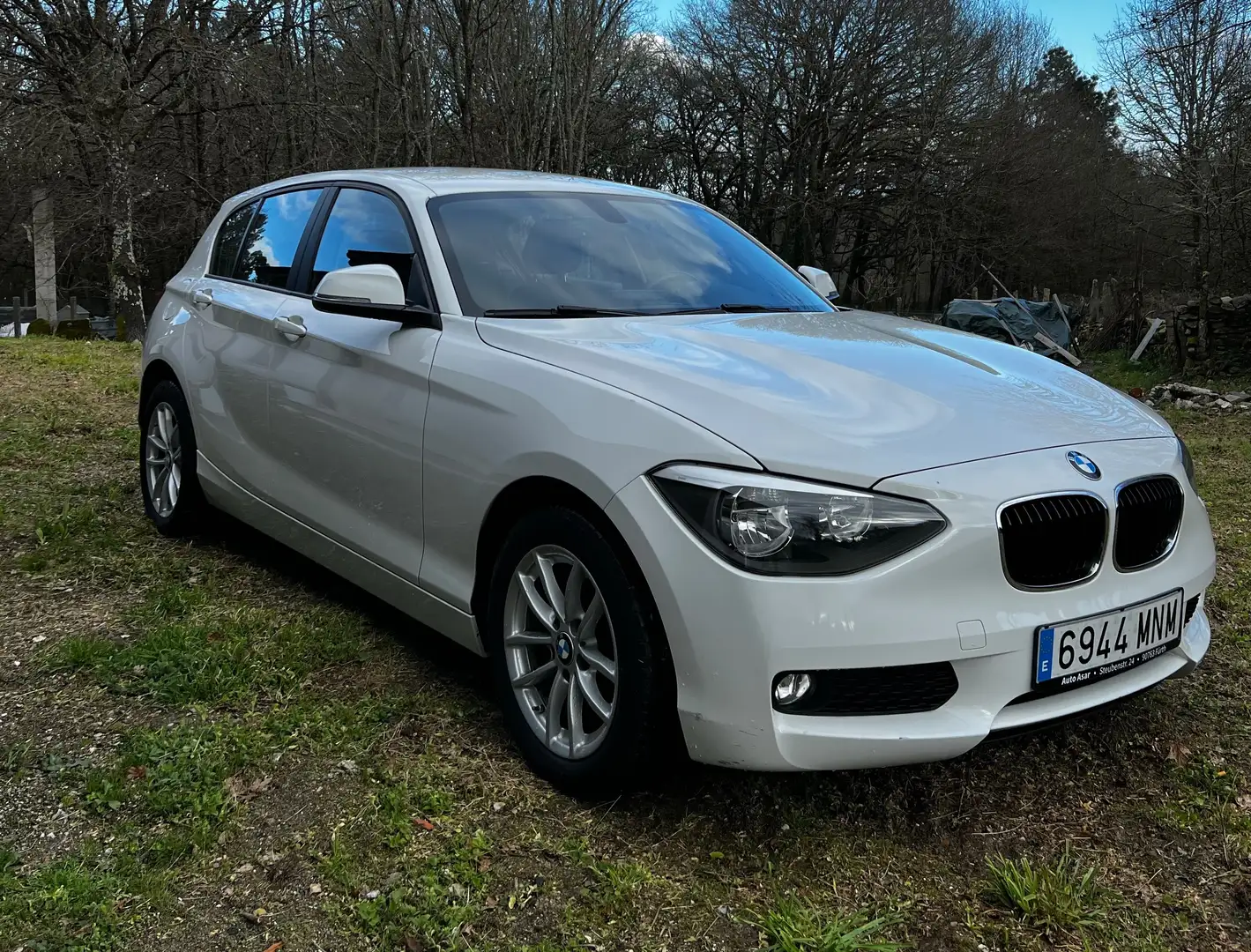 BMW 116 116i Biały - 2