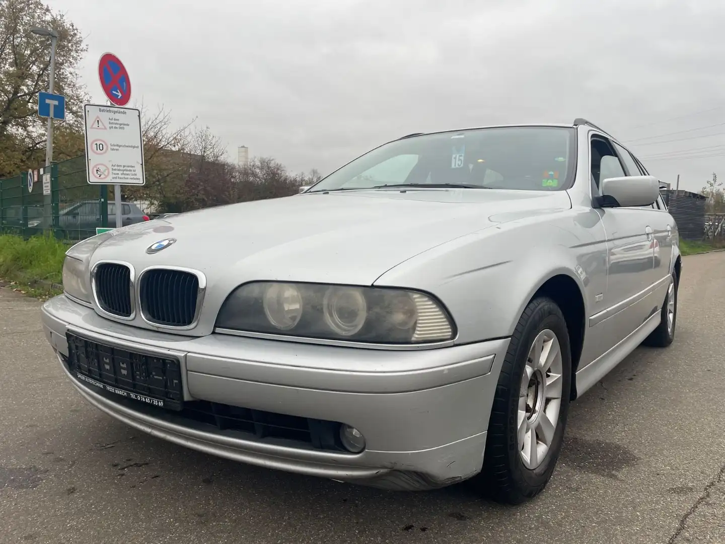 BMW 520 d Touring Plateado - 1