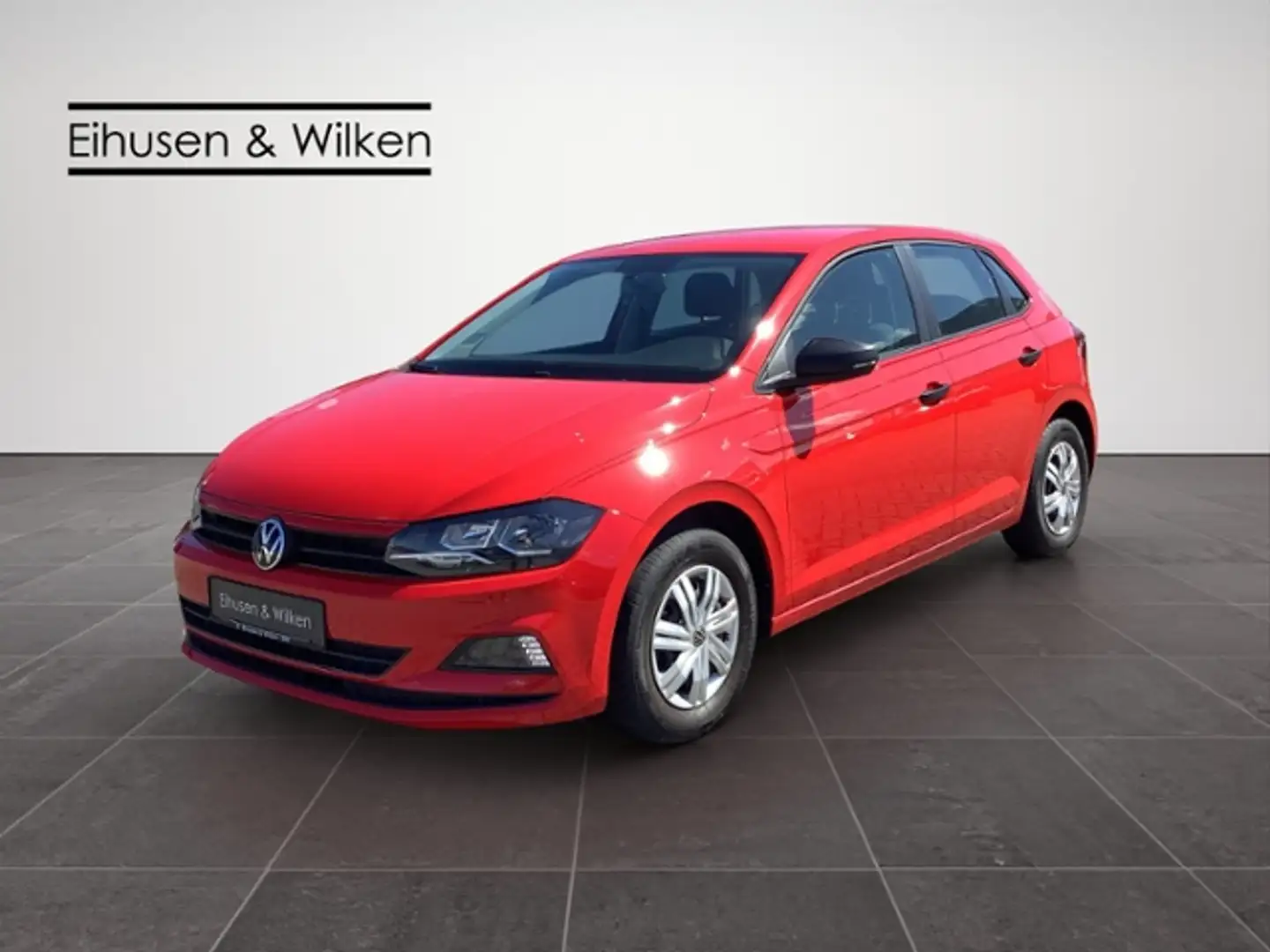 Volkswagen Polo 1.0+TRENDLINE+KLIMA+NAVI+DAB+GRA+ Rot - 2