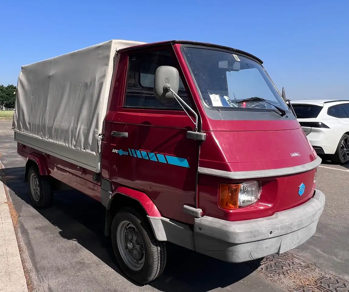 Piaggio Ape Poker benzina con centina, foto 4