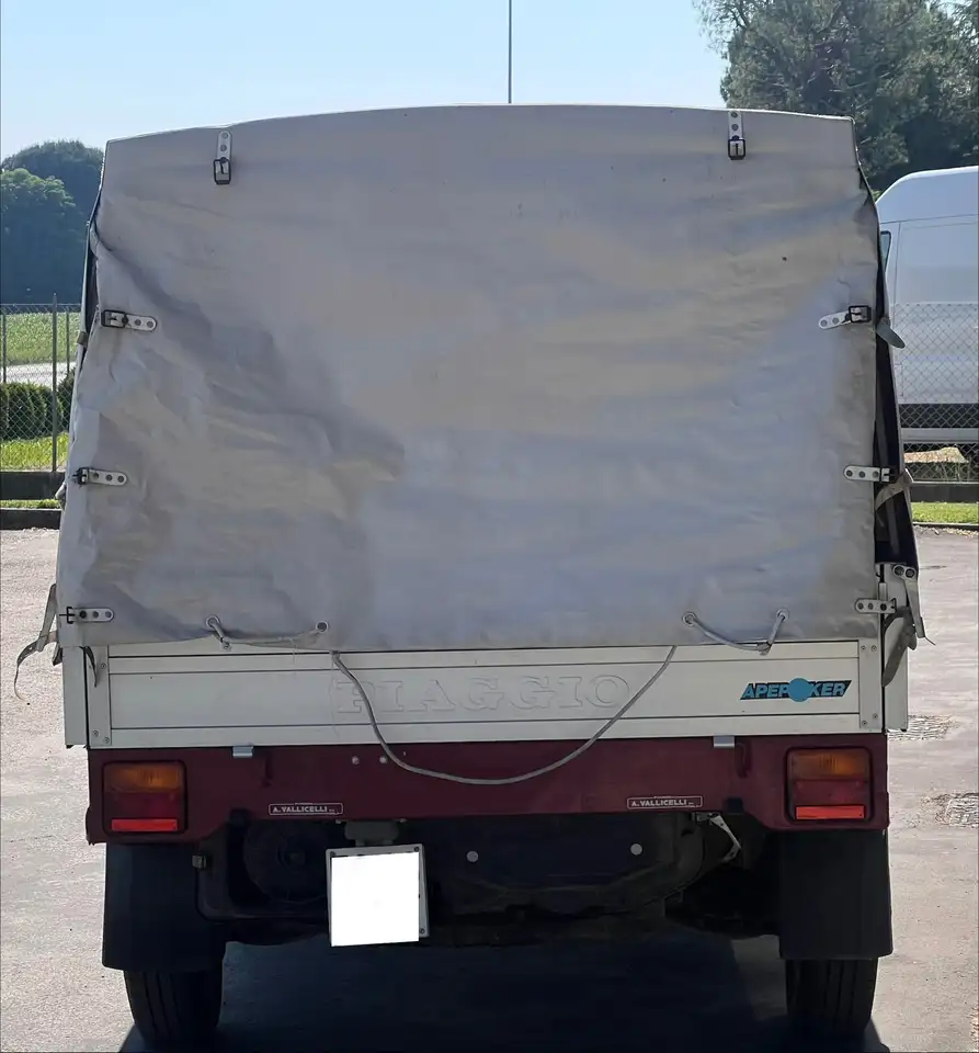 Piaggio Ape Poker benzina con centina, foto 8