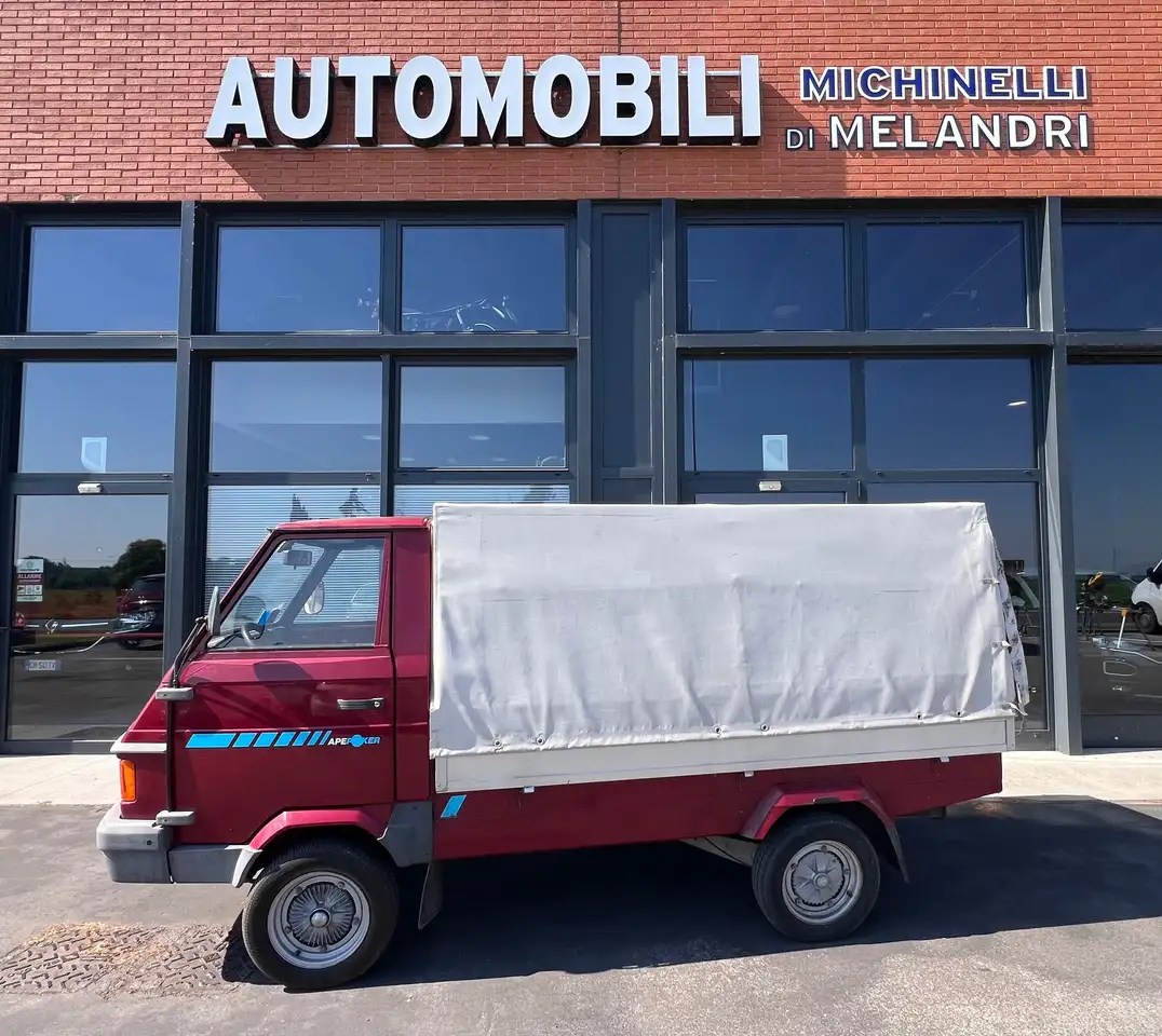 Piaggio Ape Poker benzina con centina, foto 1