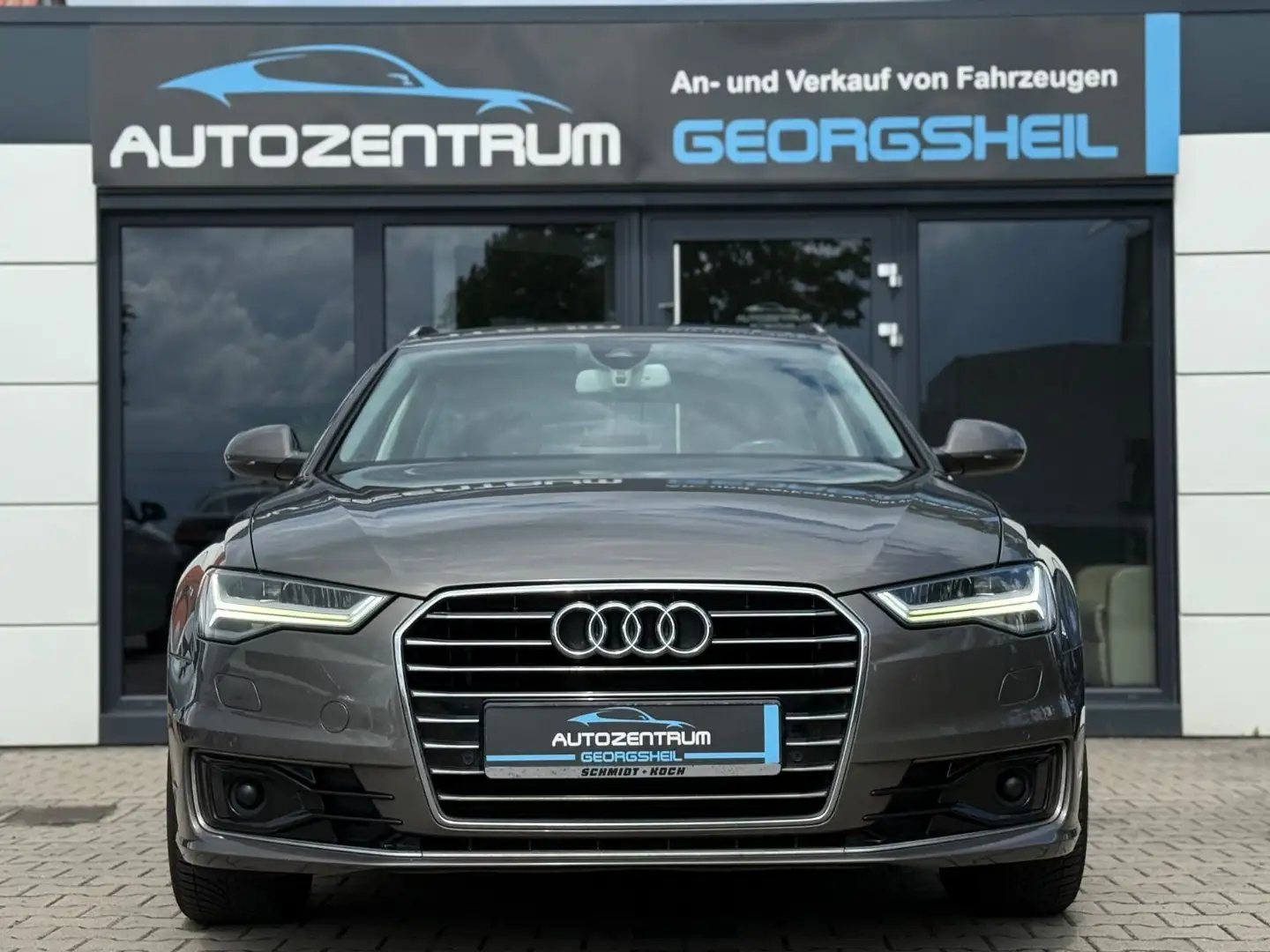Audi A6 Avant 3.0 TDI-LED-AHK-Kamera-ACC-Side-Assist Gris - 2