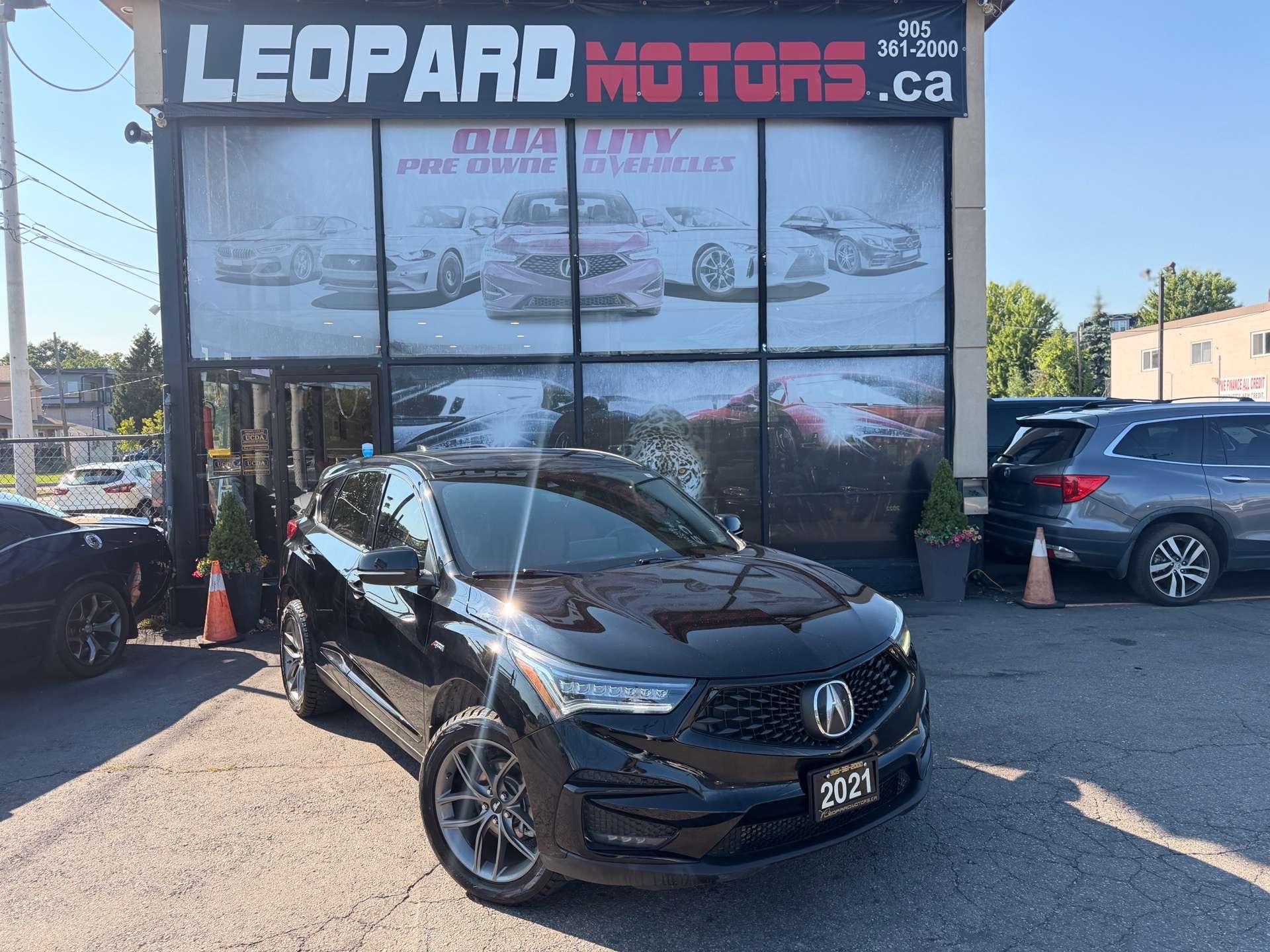 2021 Acura RDX A-Spec, SH-AWD, Sunroof, Navi, Adaptive, Lane Assi
