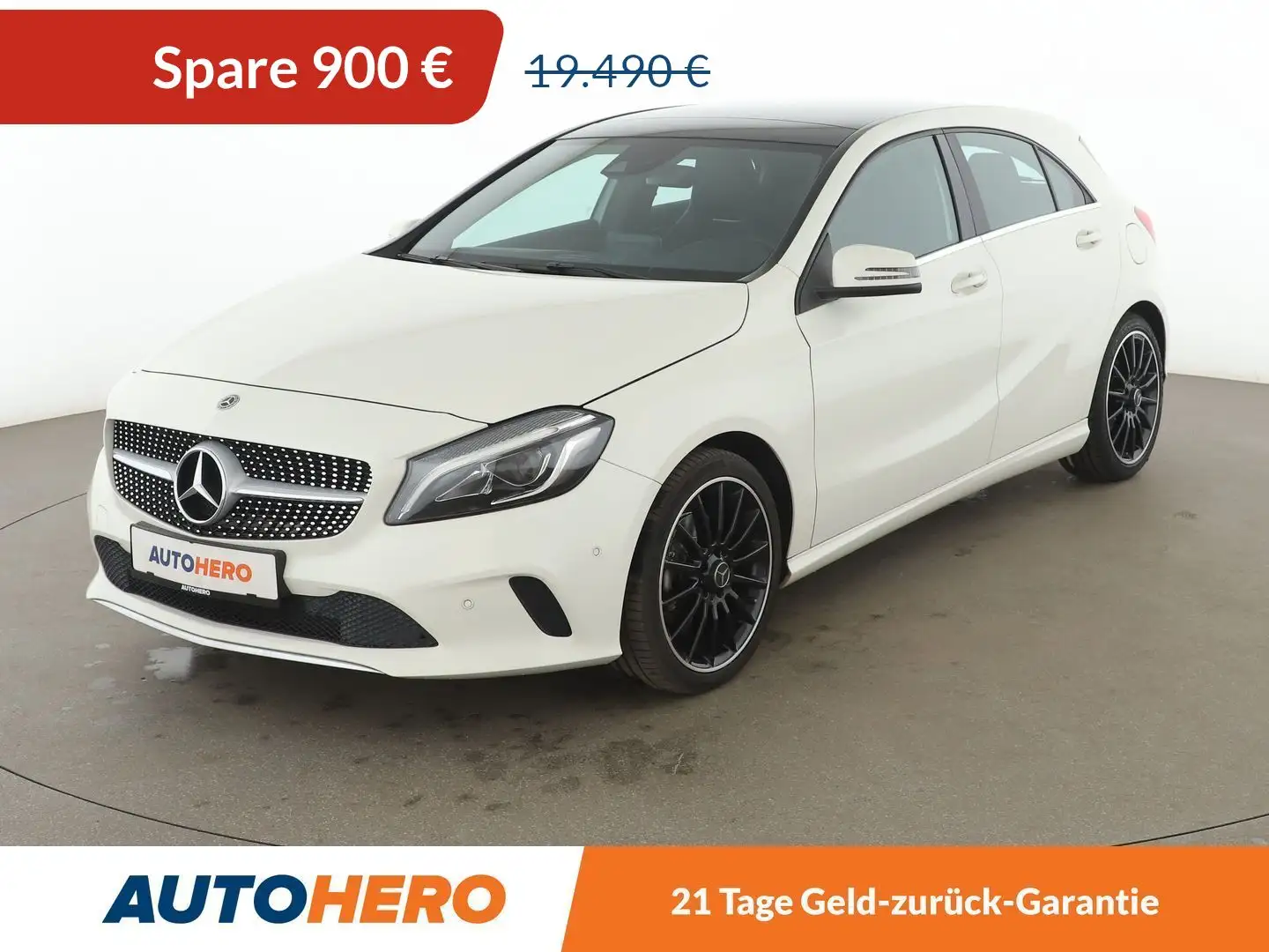 Mercedes-Benz A 180 A 180 BlueEfficiency Urban Aut.*NAVI*LED*TEMPO*CAM Weiß - 1