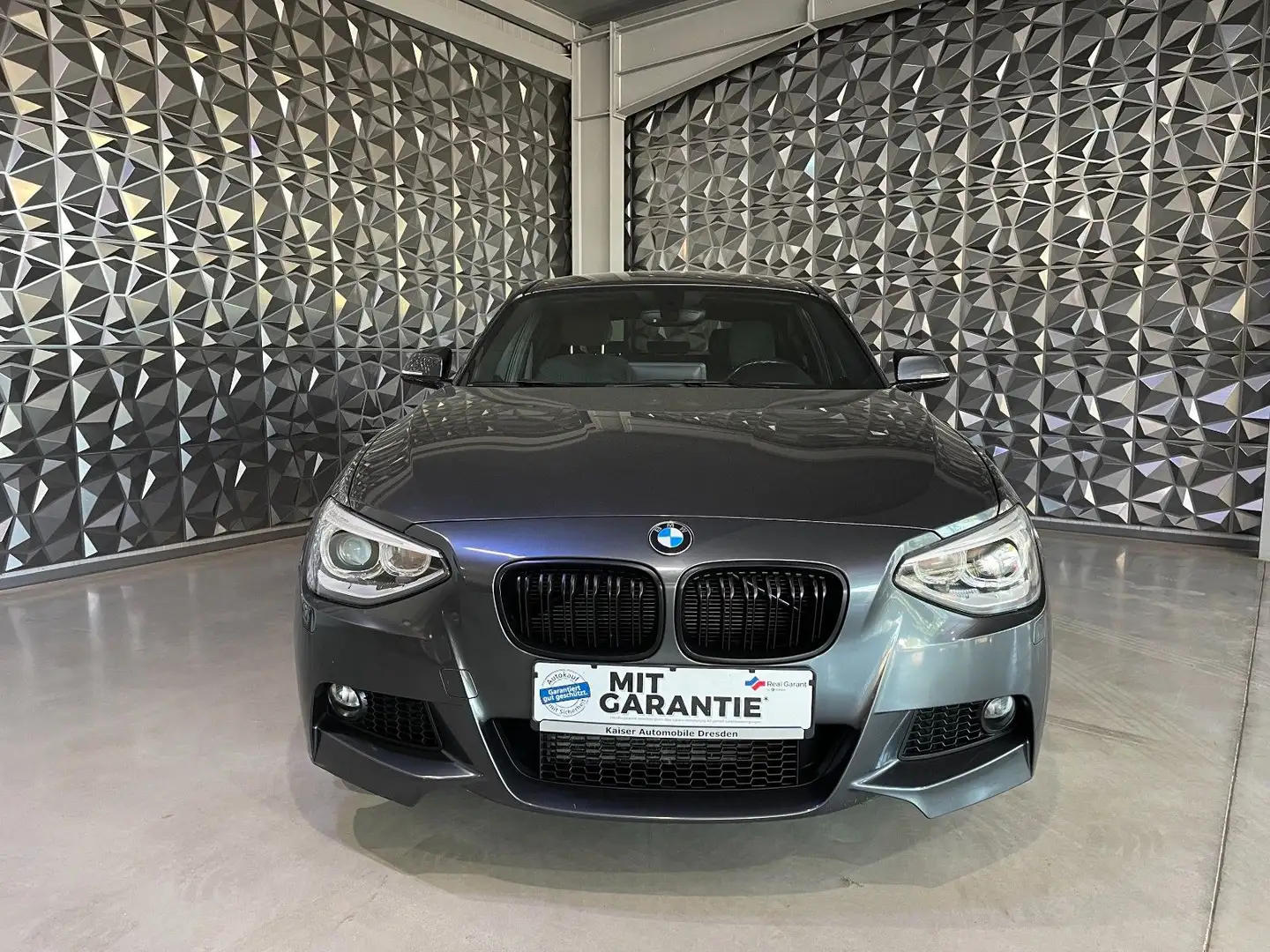 BMW 116 i  *NAVI*LEDTfl*5-trg*Alcantara*M-SPORT* Gris - 2