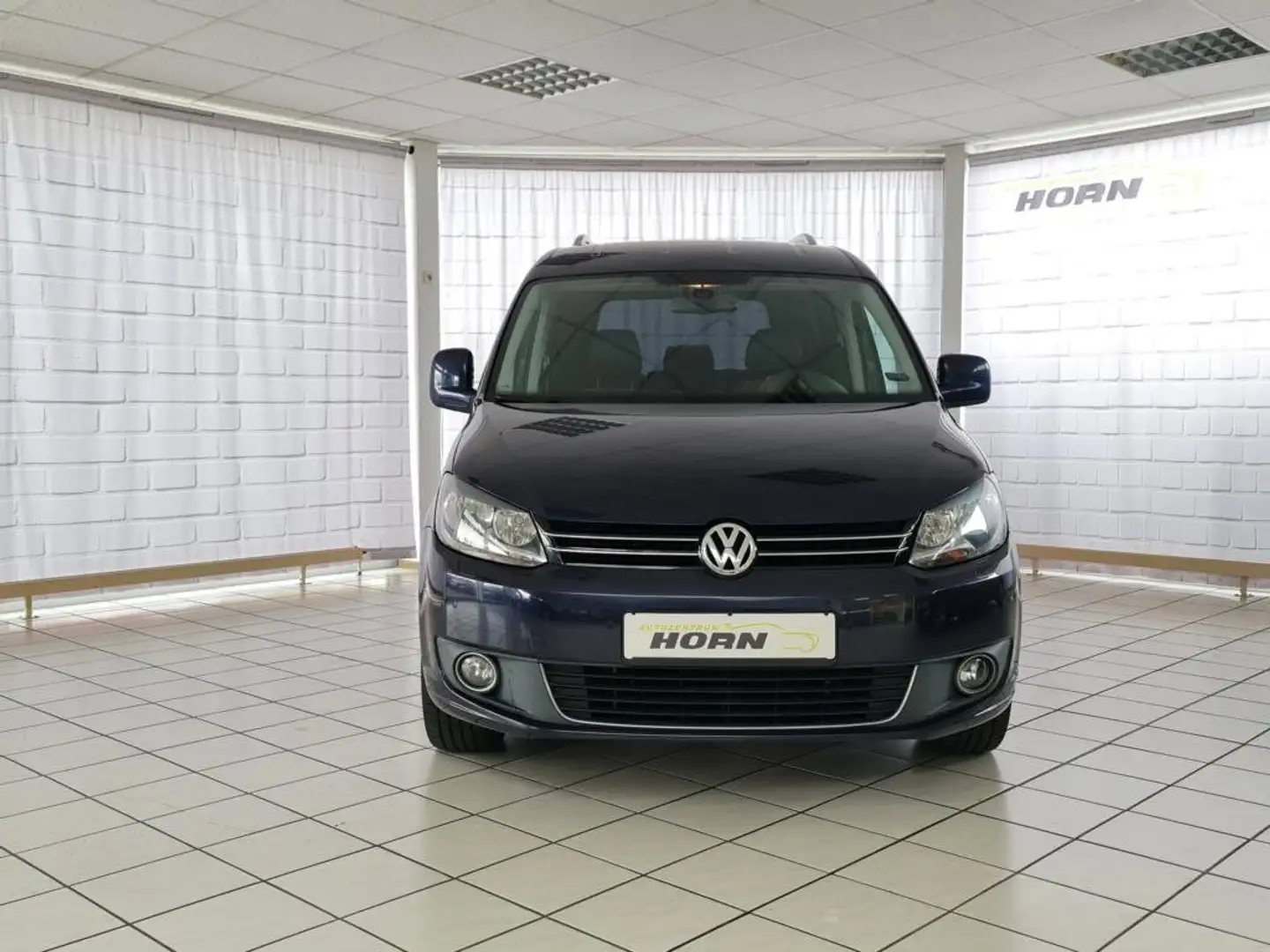 Volkswagen Caddy Highline BMT, unfallfrei, AHK, Navi,Scheckheft,PDC Blau - 2