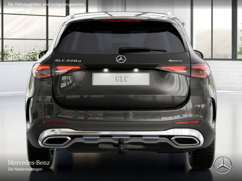 Mercedes-Benz GLC 220 d 4M AMG+PANO+AHK+LED+KAMERA+TOTW+KEYLESS — photo 9