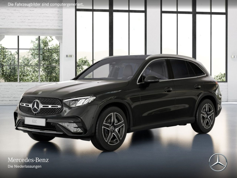 Mercedes-Benz GLC 220 d 4M AMG+PANO+AHK+LED+KAMERA+TOTW+KEYLESS — photo 14