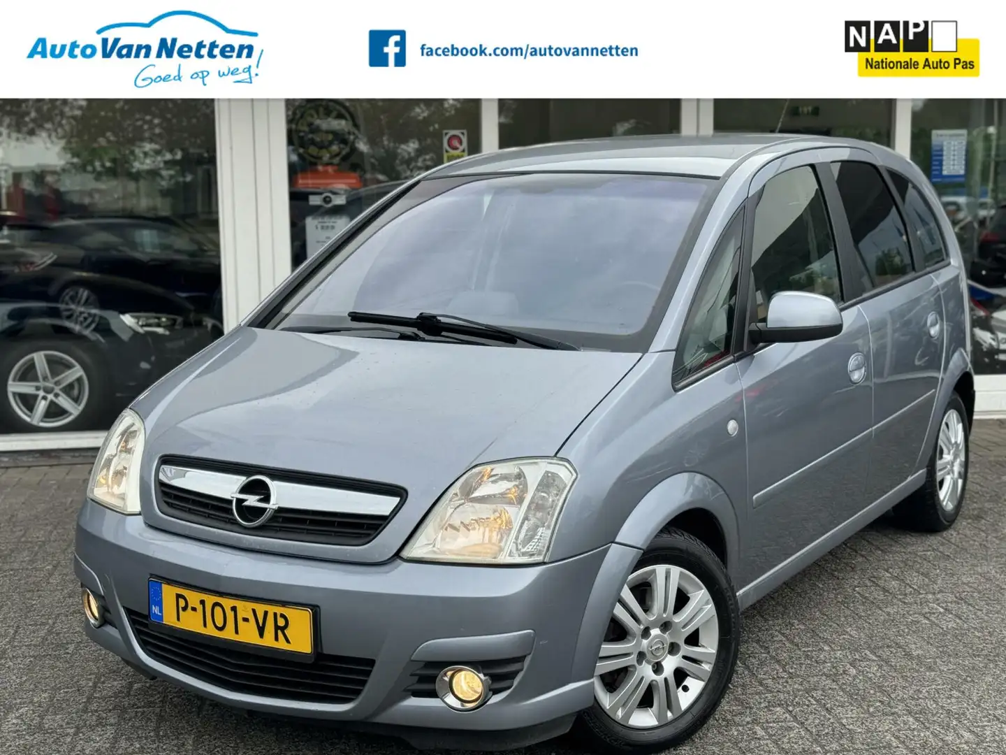 Opel Meriva 1.7 CDTi 100pk 6bak,Cosmo,Clima,Cruise,Achteruitri Grijs - 1