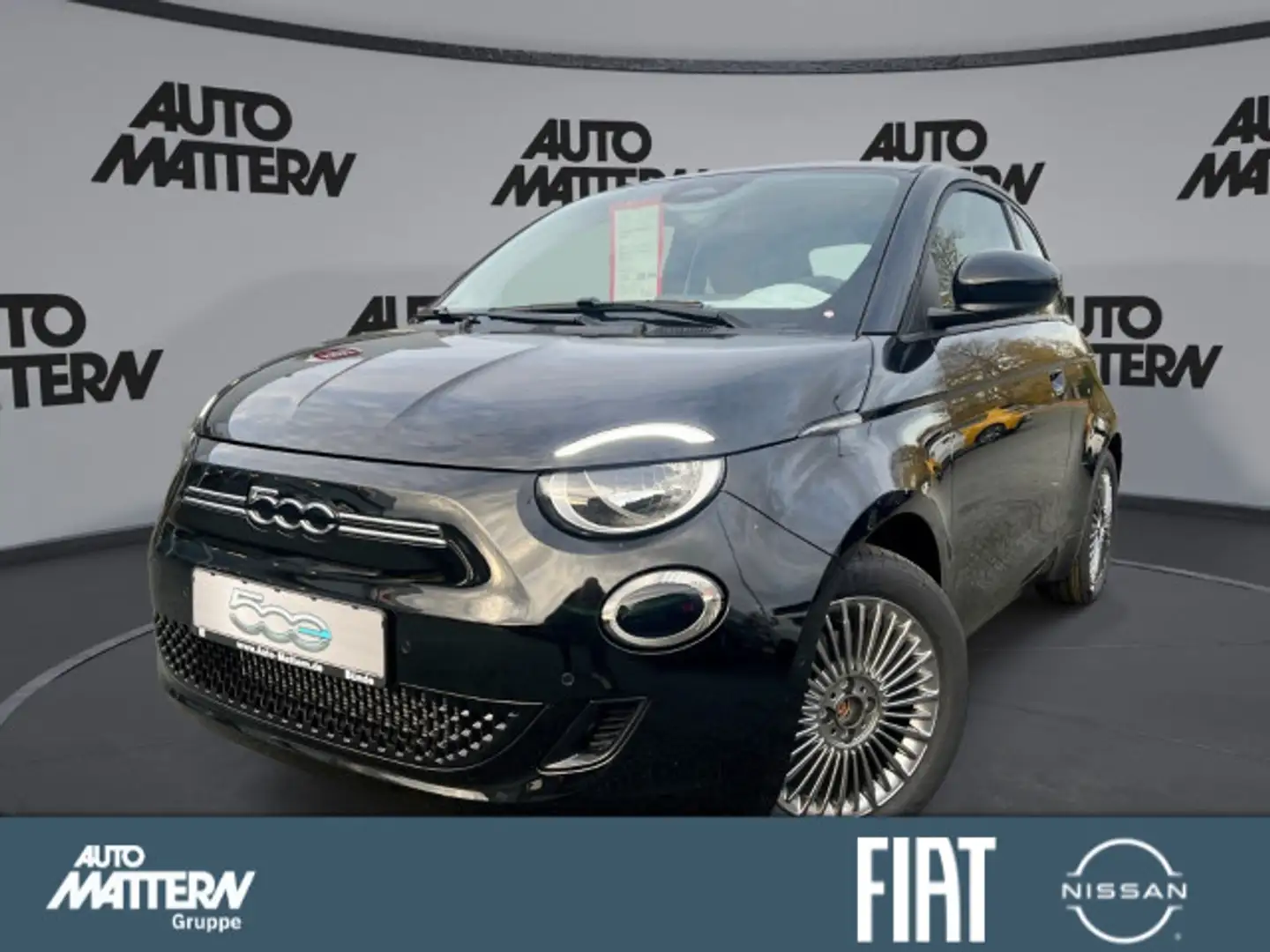 Fiat 500e MY25 Icon Batterie 42 kWh Komfort Paket Schwarz - 1