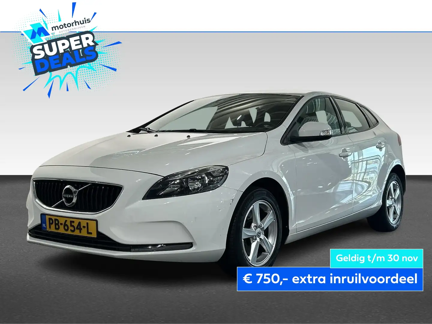 Volvo V40 2.0 T2 122PK Nordic Blanc - 1