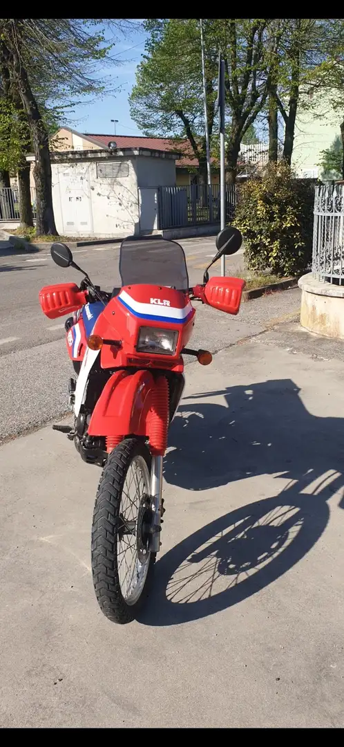 Kawasaki KLR 650 Czerwony - 2