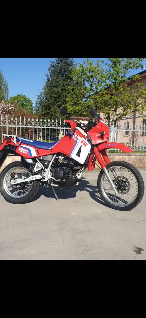Kawasaki KLR 650 Czerwony - 1