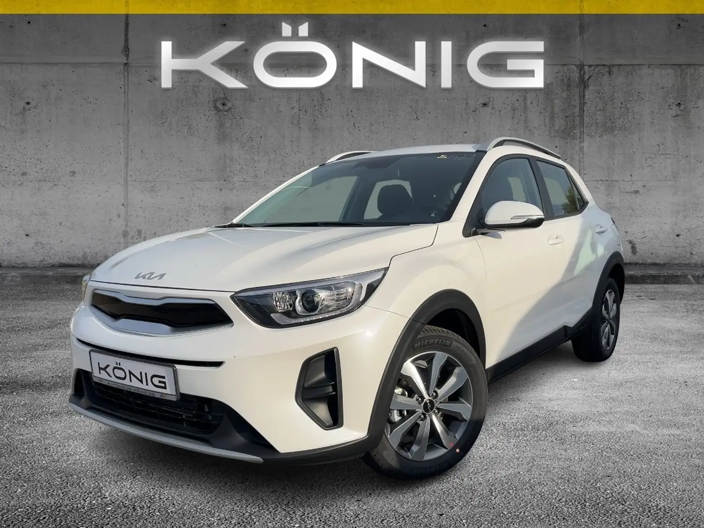 Kia Stonic 1.0T VISION Navi Klimaautomatik Kamera Wit - 1