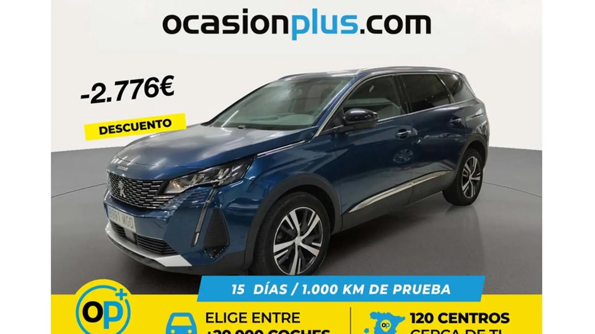 Peugeot 5008 1.5BlueHDi S&S Allure Pack EAT8 130 Bleu - 1