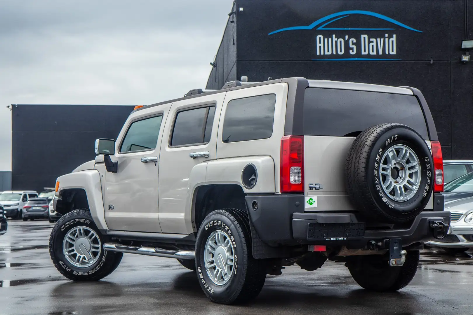 HUMMER H3 3.5i 20v 4X4 LICHTE VRACHT / LPG / TREKHAAK Beige - 2