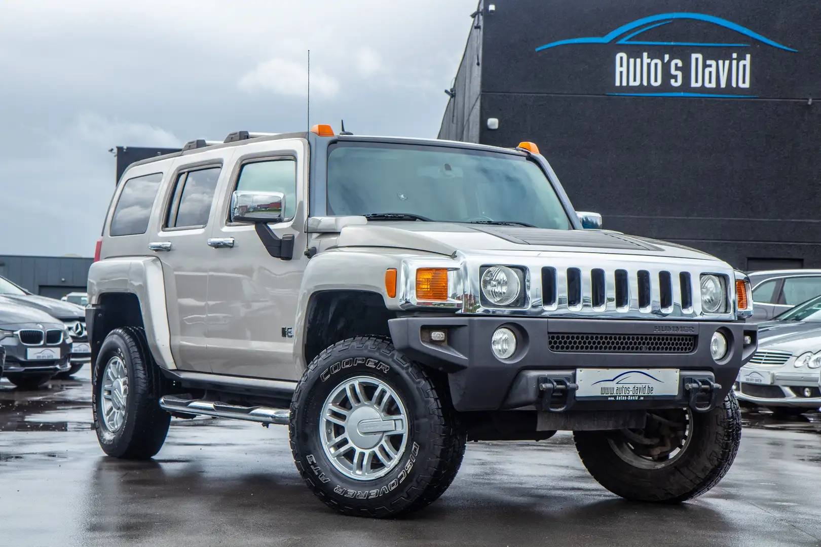 HUMMER H3 3.5i 20v 4X4 LICHTE VRACHT / LPG / TREKHAAK Beige - 1